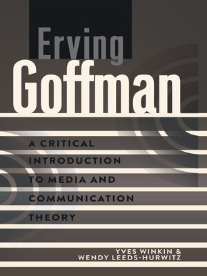 cover image of Erving Goffman